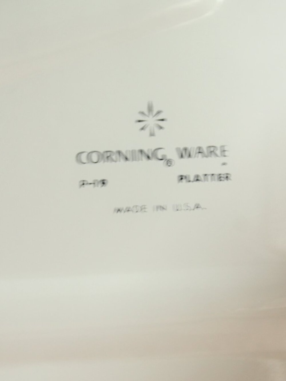 Corningware P-19 Platter Blue Cornflower Design Meat Plate - Picture 4 of 4